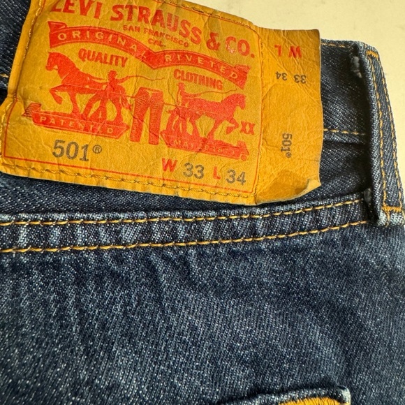 Levi's Men's Blue Jeans - Picture 10 of 10